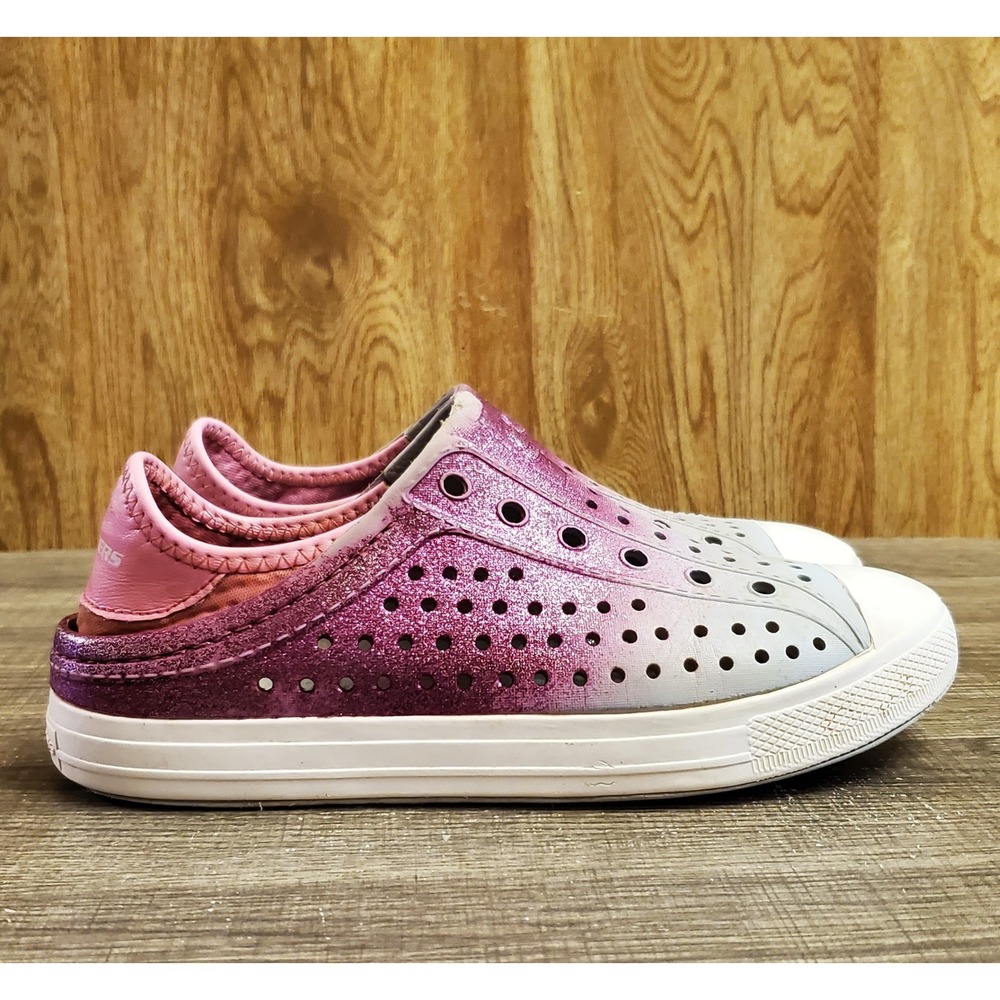 Skechers Foamies Slip On Shoes Youth Size 4 Pink‎
